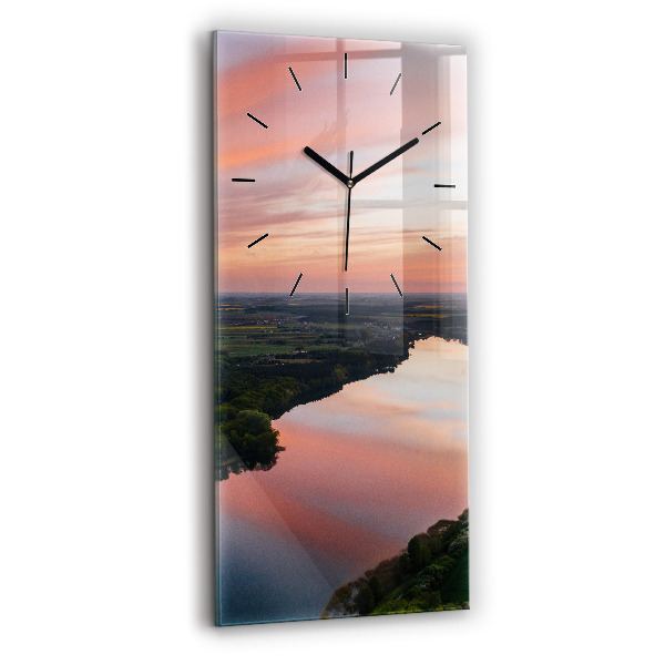 Téglalap alakú üvegóra 30x60 tavi kilátás
