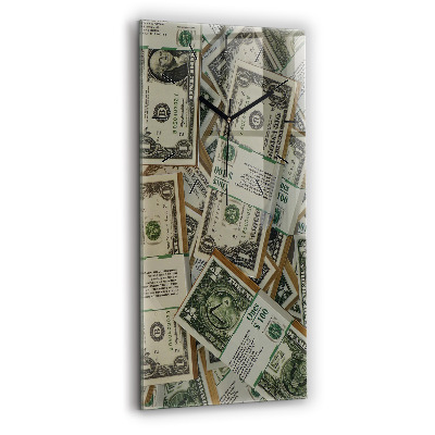 Négyszögletes fali üvegóra 30x60 1 amerikai dollár