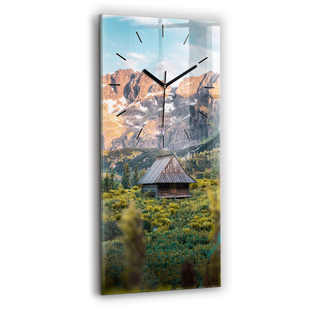 Négyszögletes fali üvegóra 30x60 Vendégház a Tátrában