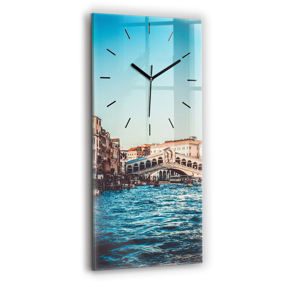 Téglalap alakú üvegóra 30x60 Rialto híd Velencében