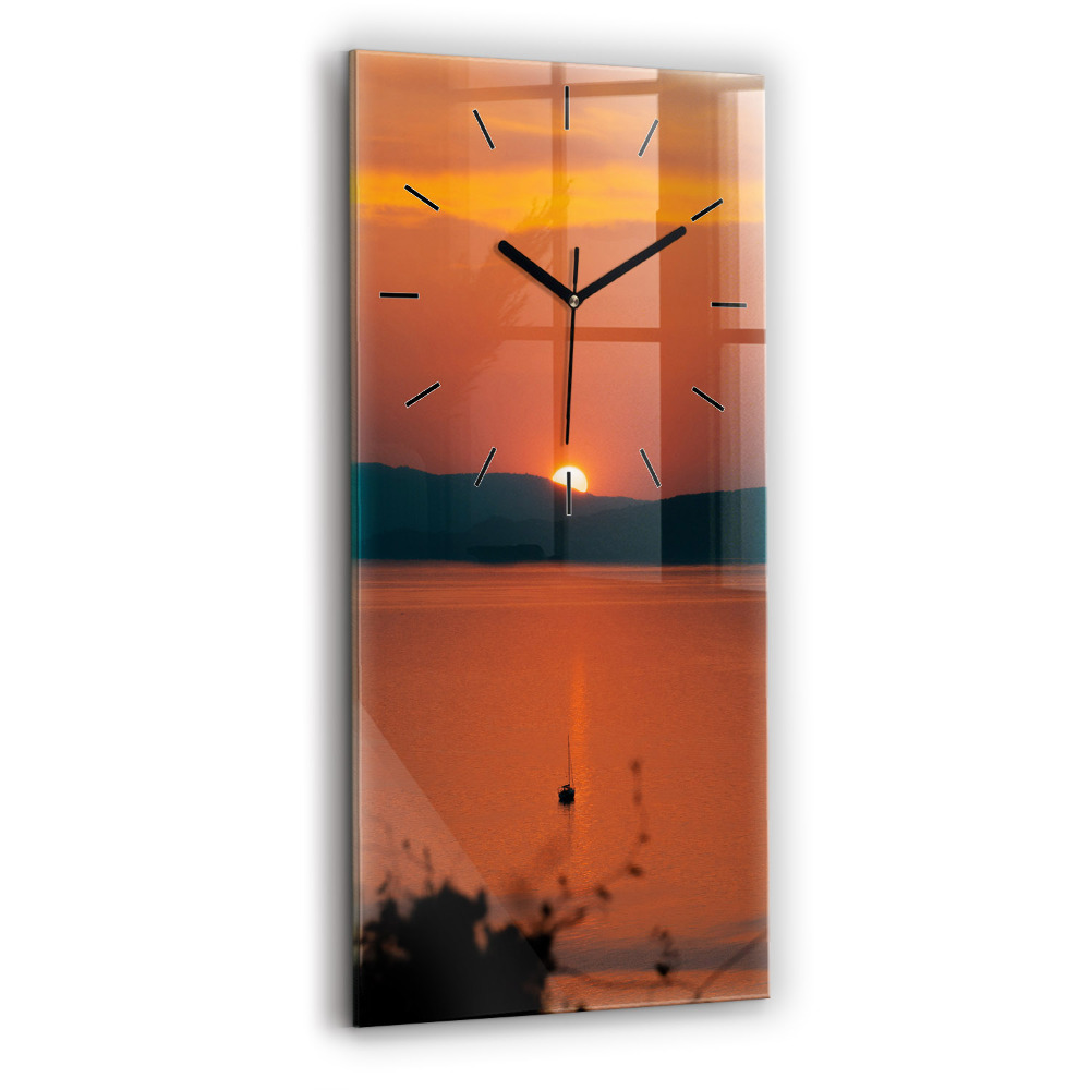 Téglalap alakú üvegóra 30x60 Este a Balaton