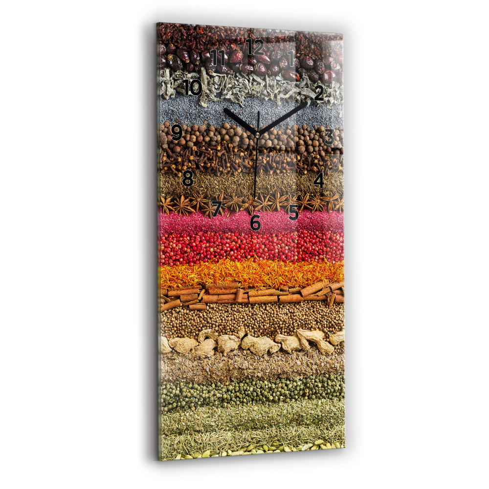 Téglalap alakú üvegóra 30x60 Fűszerek sorai