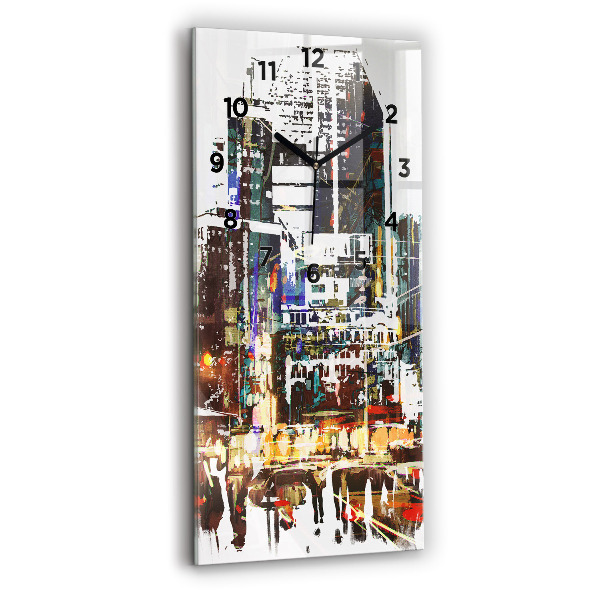 Függőleges üvegóra 30x60 New York City