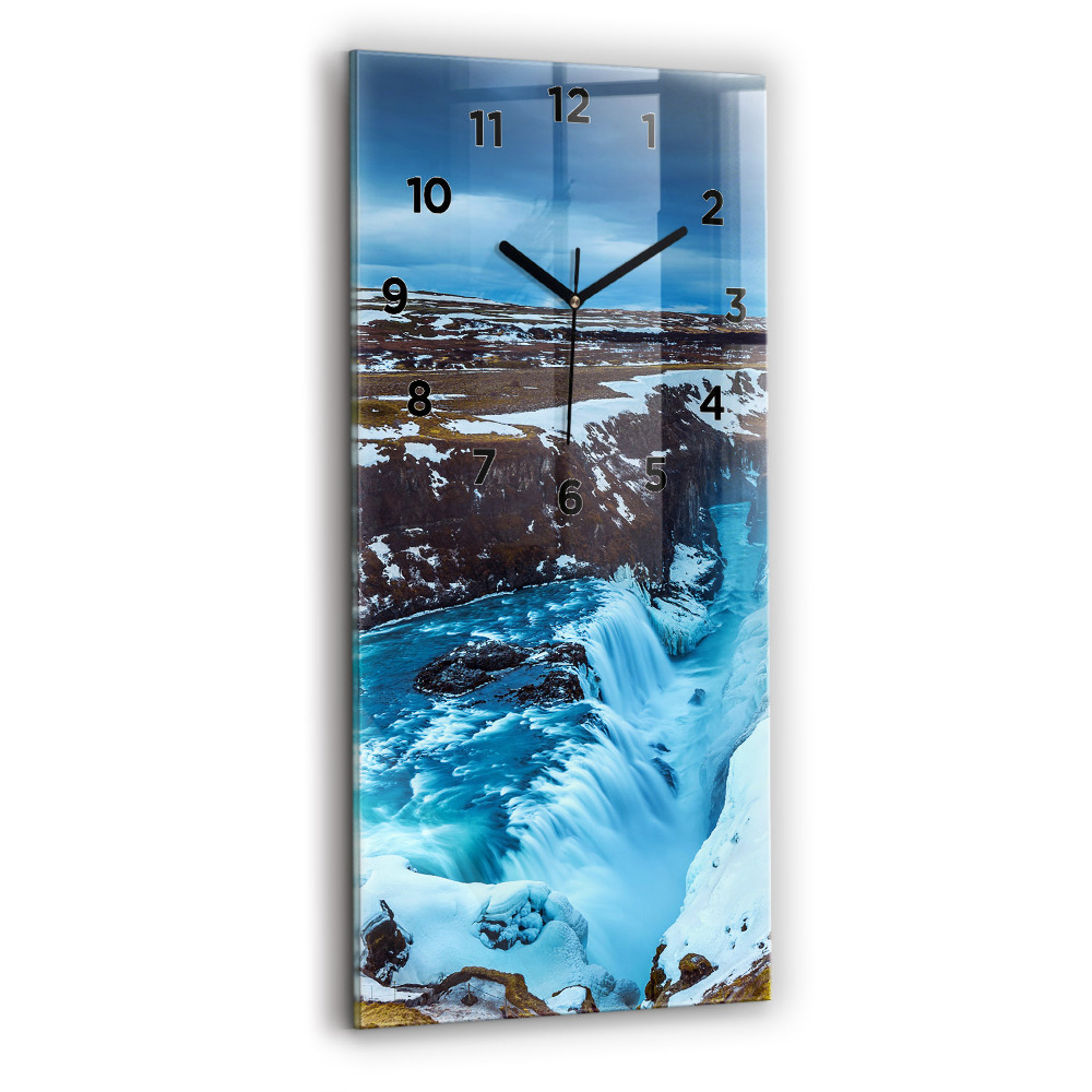 Függőleges üvegóra 30x60 Gullfoss vízesés Izlandon