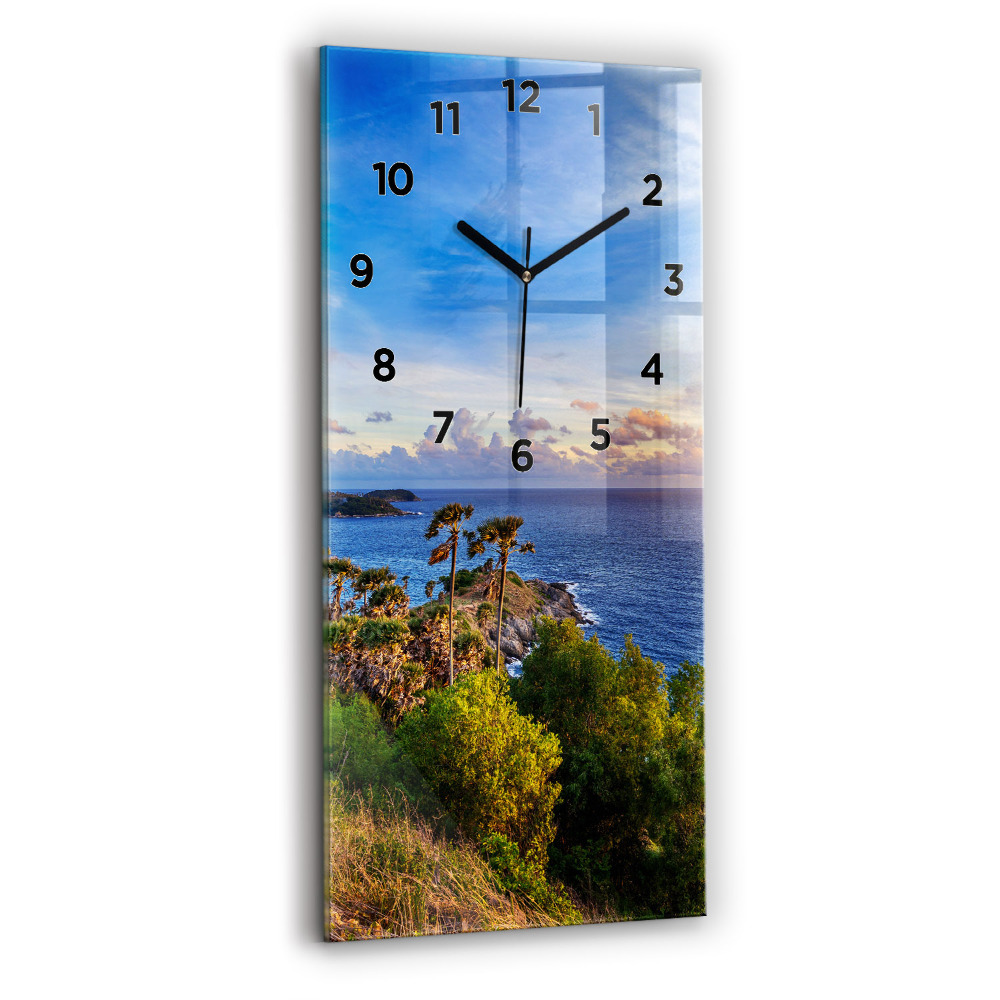 Négyszögletes fali üvegóra 30x60 Phuket Thaiföldön