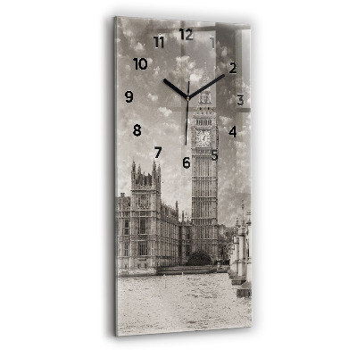 Függőleges üvegóra 30x60 London Anglia Big Ben