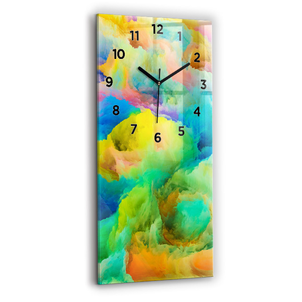 Téglalap alakú üvegóra 30x60 Fraktál textúra