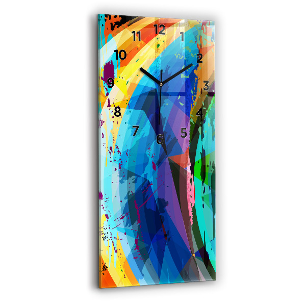 Téglalap alakú üvegóra 30x60 Absztrakt háttér