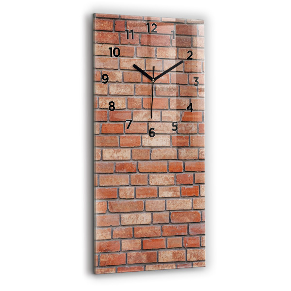 Négyszögletes fali üvegóra 30x60 Téglafal