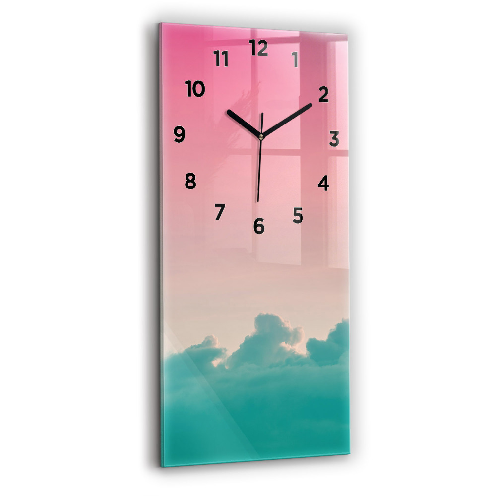 Téglalap alakú üvegóra 30x60 Ég és hegy gradiens