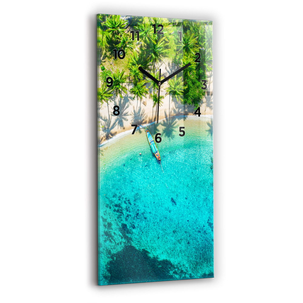 Függőleges üvegóra 30x60 Koh Tao trópusi tengerpart