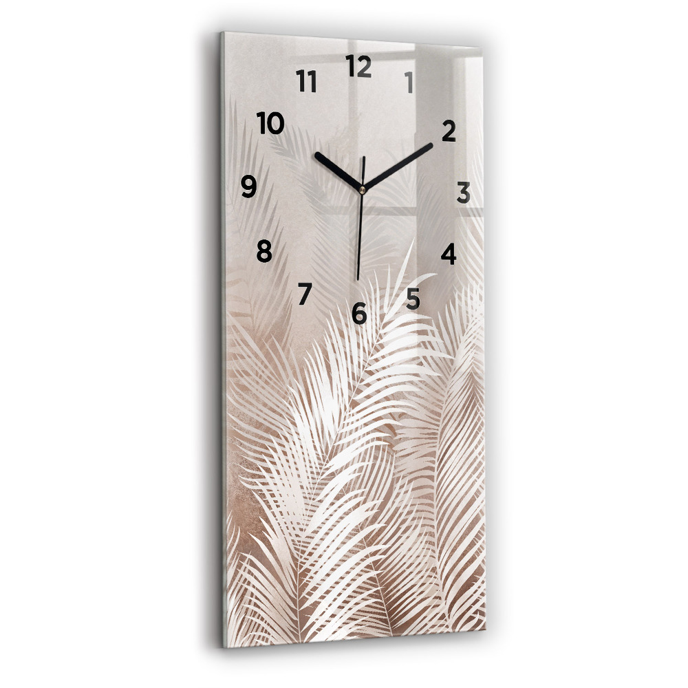 Téglalap alakú üvegóra 30x60 Trópusi boho levelek