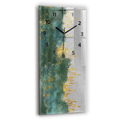 Négyszögletes üvegóra 30x60 Dekoratív minta