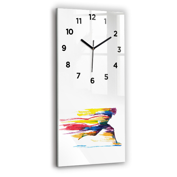 Négyszögletes üvegóra 30x60 Futó illusztráció