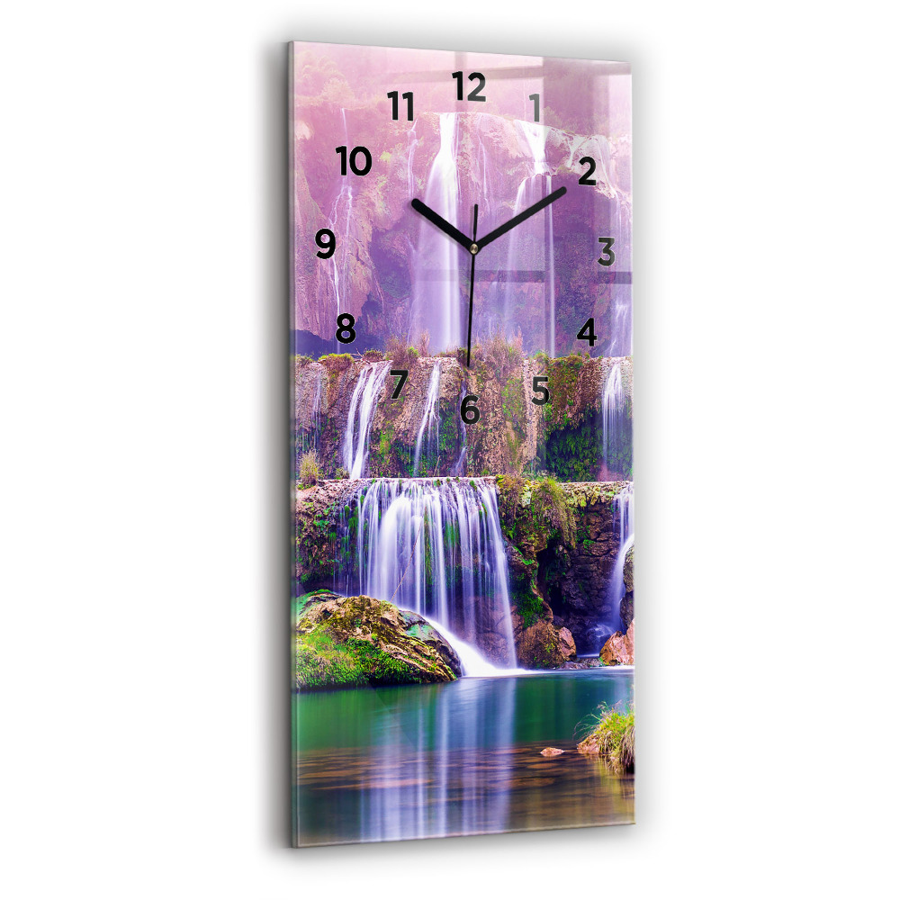 Téglalap alakú üvegóra 30x60 Jiulong vízesés, Kína