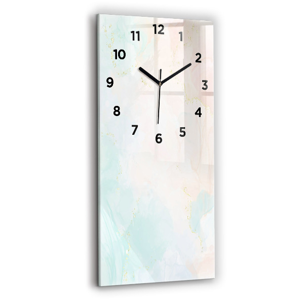 Téglalap alakú üvegóra 30x60 Akvarell márvány