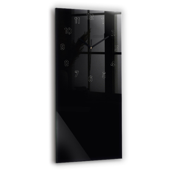 Téglalap alakú üvegóra 30x60 Fekete szín