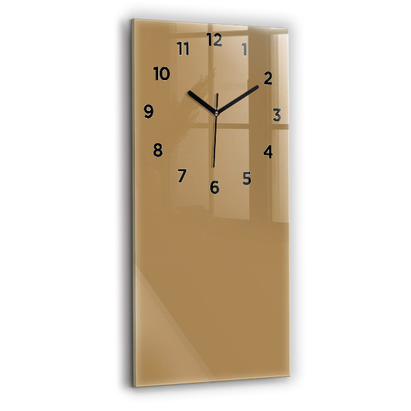 Függőleges üvegóra 30x60 Sötét bézs színű