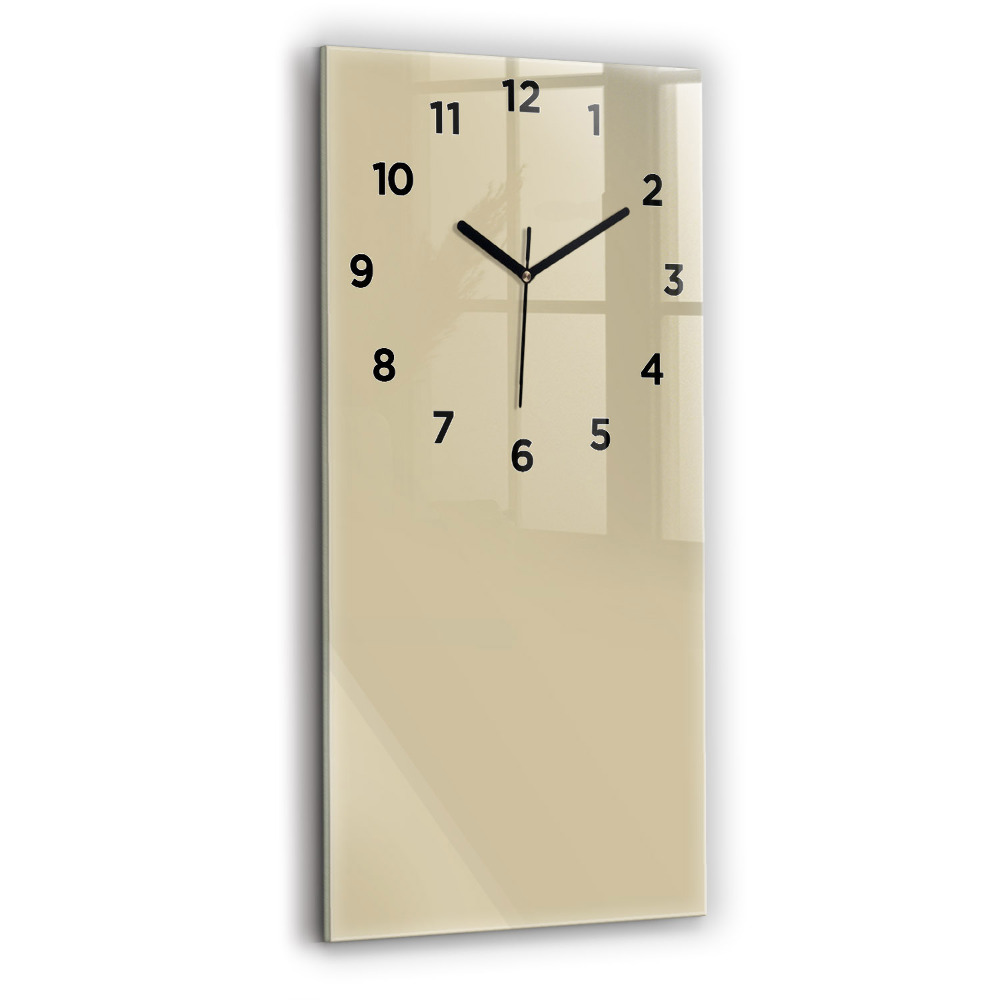 Függőleges üvegóra 30x60 Bézs színű