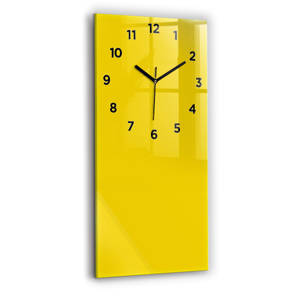 Téglalap alakú üvegóra 30x60 Világos sárga színű