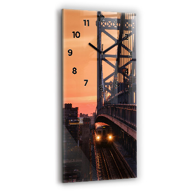 Függőleges üvegóra 30x60 Benjamin Franklin híd