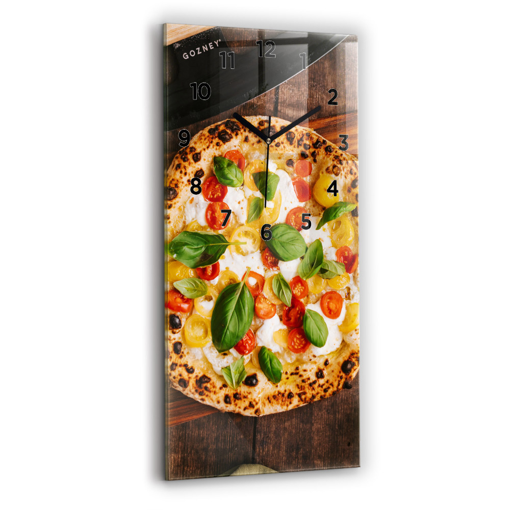 Függőleges üvegóra 30x60 Olasz pizza