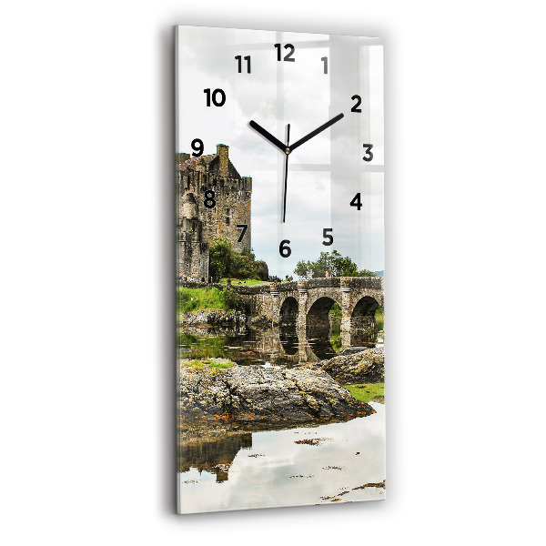 Téglalap alakú üvegóra 30x60 Eilean Donan kastély Skóciában