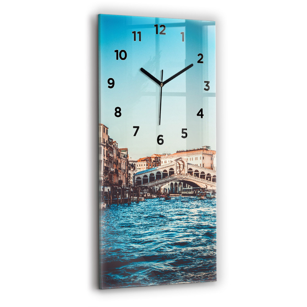 Téglalap alakú üvegóra 30x60 Rialto híd Velencében