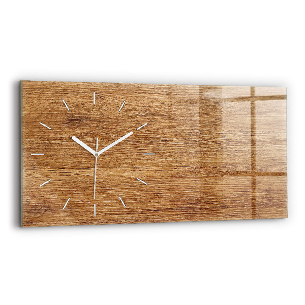 Vízszintes üvegóra 60x30 Könnyű fa