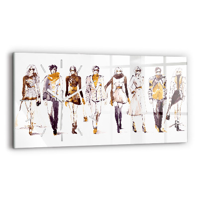 Üvegóra vízszintesen 60x30 Nő és férfi