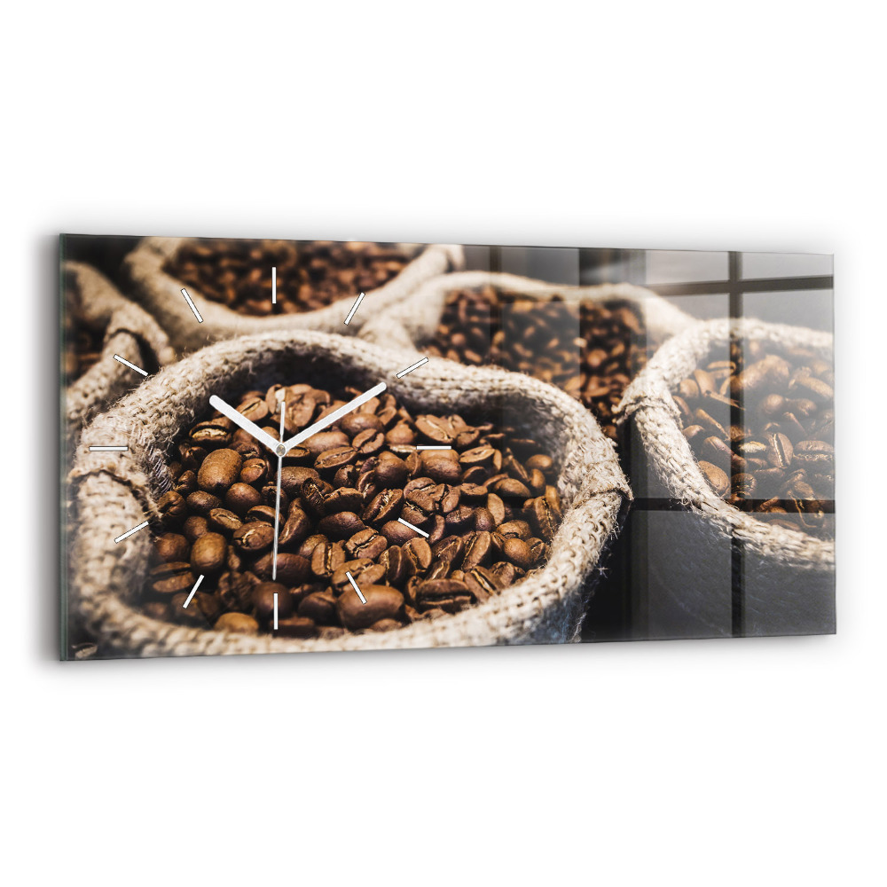 Vízszintes üvegóra 60x30 Kávétasakok