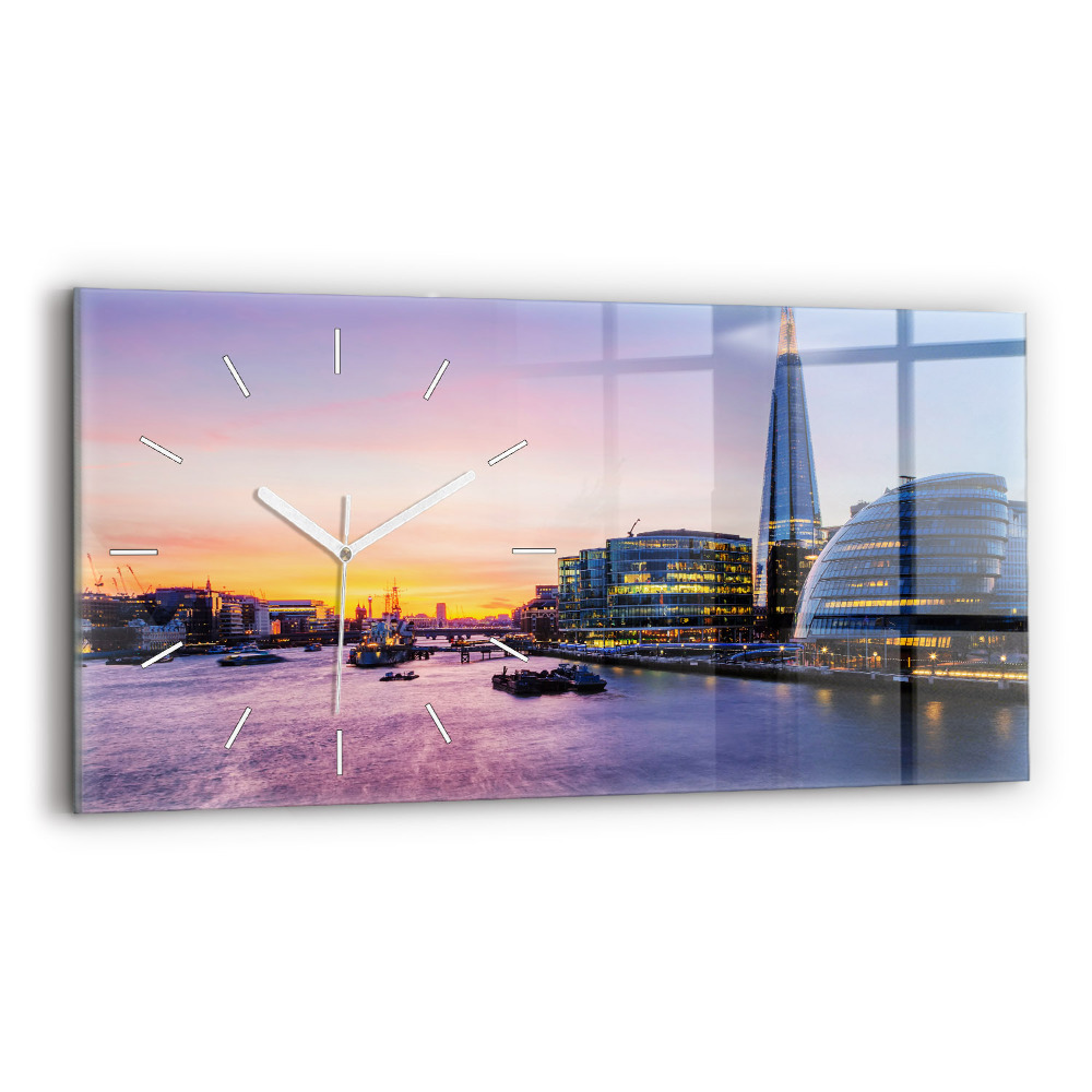 Üvegóra vízszintesen 60x30 Kilátás Londonra