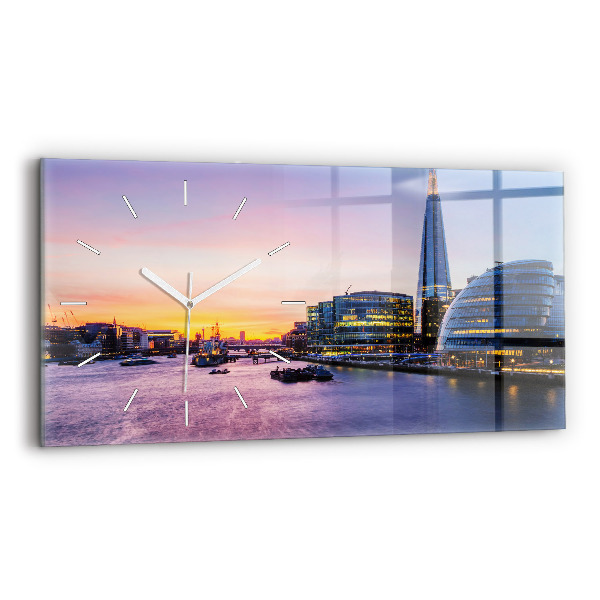 Üvegóra vízszintesen 60x30 Kilátás Londonra