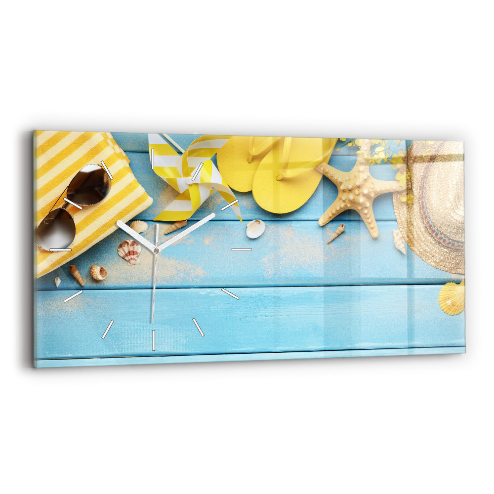 Vízszintes üvegóra 60x30 Strand kiegészítők