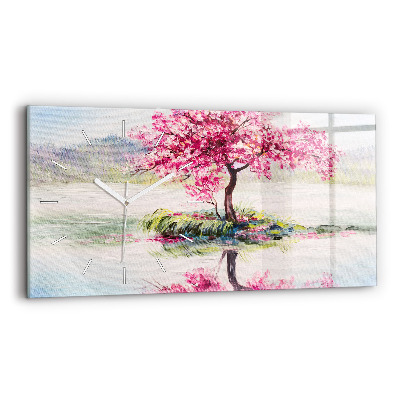 Üvegóra vízszintesen 60x30 Fa mozaik