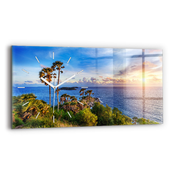 Vízszintes üvegóra 60x30 Phuket Thaiföldön