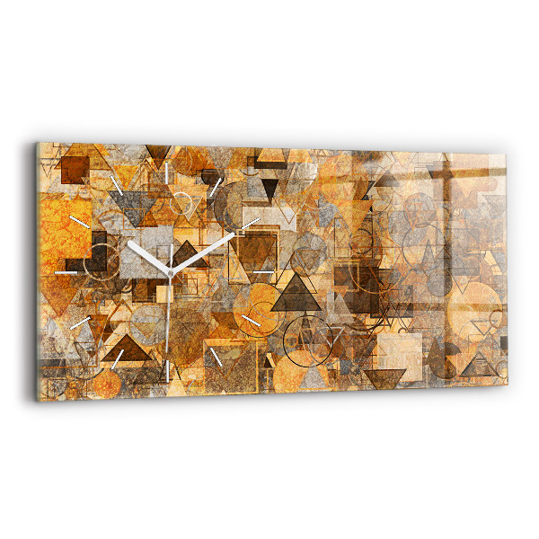 Üvegóra vízszintesen 60x30 Geometriai formák