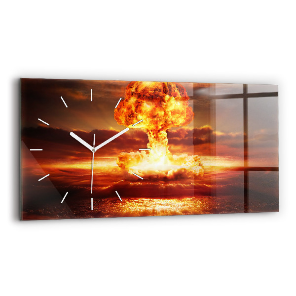 Vízszintes üvegóra 60x30 Egy atombomba robbanása