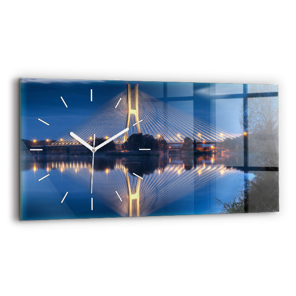 Vízszintes üvegóra 60x30 Rędziński híd Wrocław