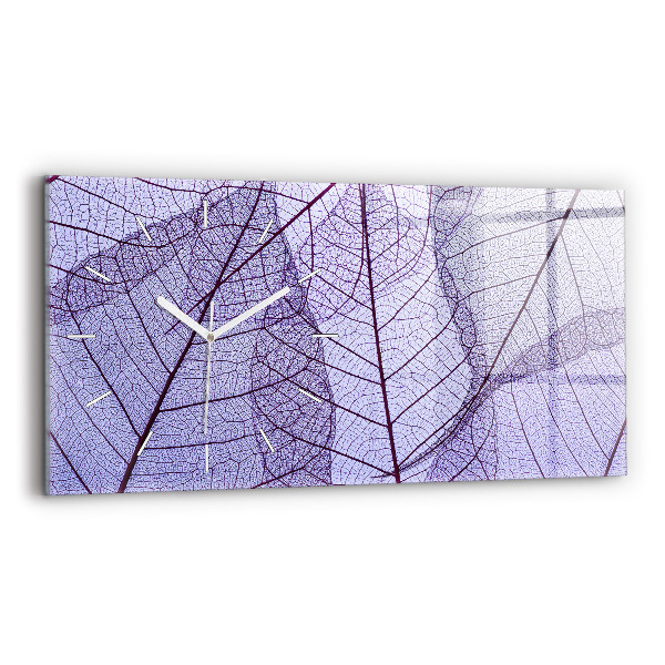 Vízszintes üvegóra 60x30 A természet levelei