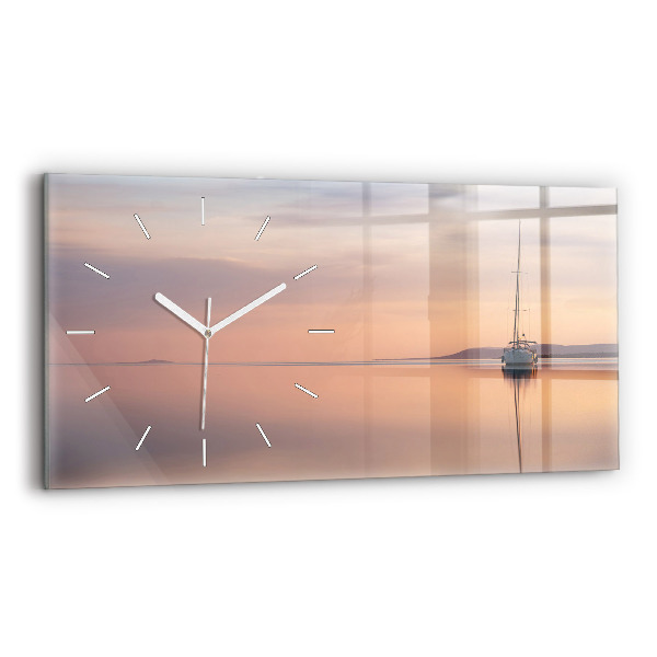 Vízszintes üvegóra 60x30 Balaton USA