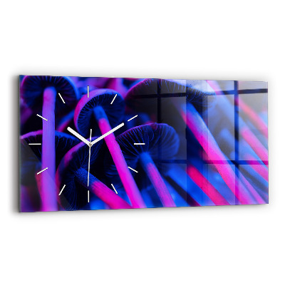 Üvegóra vízszintesen 60x30 Varázslatos színes gombák