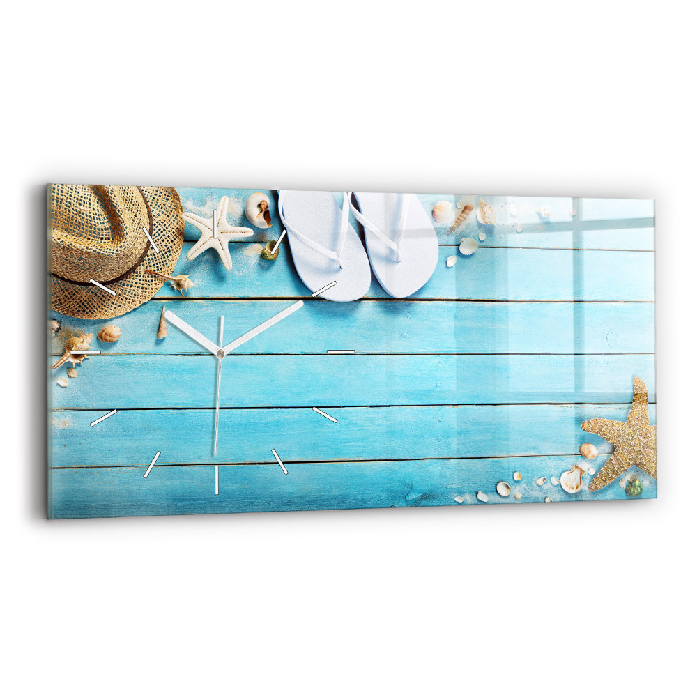 Vízszintes üvegóra 60x30 Ünnepi kiegészítők