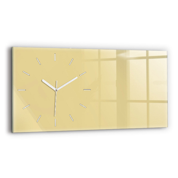 Vízszintes üvegóra 60x30 Krémszín