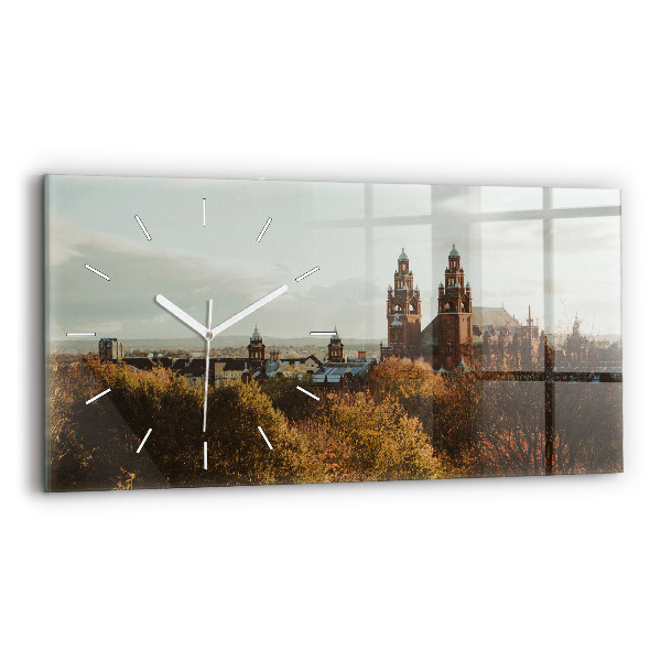 Vízszintes üvegóra 60x30 Glasgow Művészeti Galéria