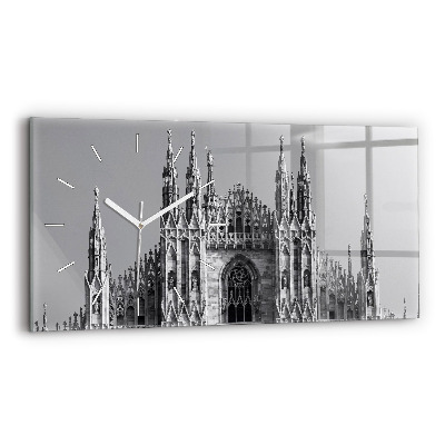 Üvegóra vízszintesen 60x30 Duomo di Milano katedrális