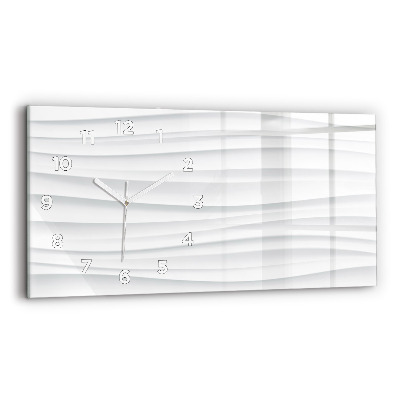 Üvegóra vízszintesen 60x30 Hullámok textúrája