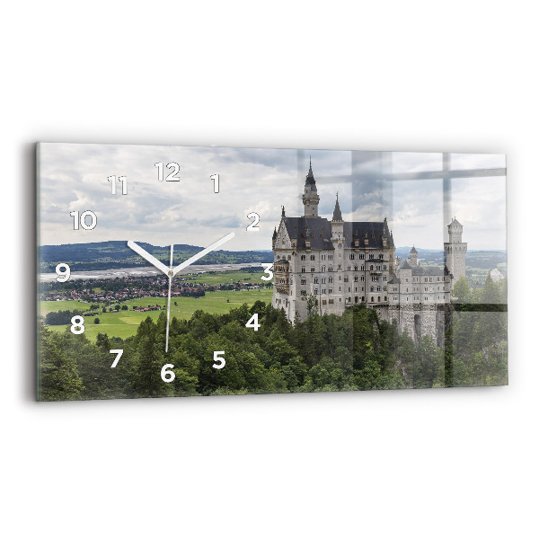 Üvegóra vízszintesen 60x30 Neuschwanstein kastély