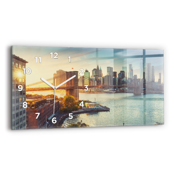 Üvegóra vízszintesen 60x30 New York Manhattan
