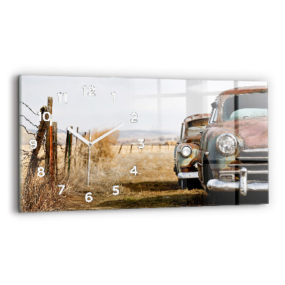 Üvegóra vízszintesen 60x30 Régi autók